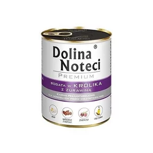 Dolina Noteci Premium Królik z żurawiną 12 x 800 g mokra karma dla psów Królik z żurawiną 12x800g - Mokra karma dla psów - miniaturka - grafika 1