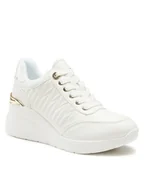 Sneakersy damskie - Aldo Sneakersy Gradskiy 13661560 Biały - miniaturka - grafika 1