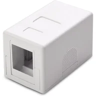Pozostałe akcesoria sieciowe - Techly Obudowa natynkowa na 1 moduł Keystone RJ45 lub RJ11/12 - miniaturka - grafika 1