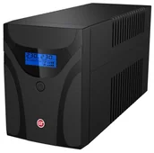 Zasilacze awaryjne UPS - GT UPS ZASILACZ AWARYJNY POWERBOX 1500VA/900W 4X SCHUCKO 2X7AH-12VUPS 1500VA/900W 4X SCHUCKO - miniaturka - grafika 1