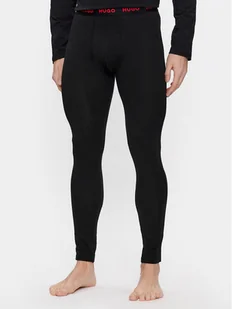 Hugo Kalesony Long John Linked 50485314 Czarny Skinny Fit - Kalesony - miniaturka - grafika 1