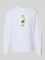 Bluzy męskie - Bluzka z długim rękawem z nadrukowanym motywem - miniaturka - grafika 1