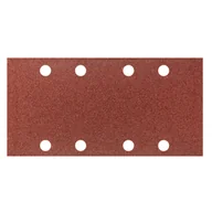 Materiały ścierne - Papier ścierny na rzep 93 x 185 mm, K100, 5 szt,, z otworami GRAPHITE - miniaturka - grafika 1
