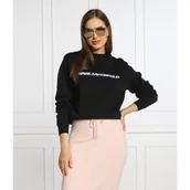 Bluzy damskie - Karl Lagerfeld Bluza | Regular Fit - miniaturka - grafika 1