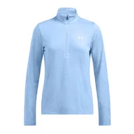 Bluzy sportowe damskie - Bluza damska Under Armour Tech 1/2 Zip-Twist - miniaturka - grafika 1