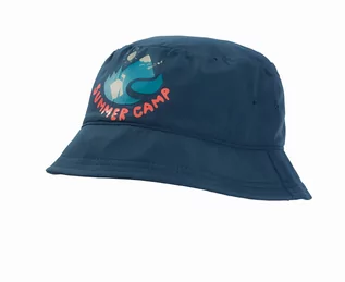 Czapki dla dzieci - Kapelusz dziecięcy Jack Wolfskin AT HOME BUCKET HAT K dark sea - S - grafika 1