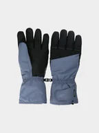 Rękawice narciarskie - 4F Rękawice narciarskie Thinsulate męskie - granatowe S - miniaturka - grafika 1