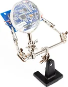 Akcesoria do lutowania - Techrebal TRZECIA RĘKA Z LUPĄ PRZYRZĄD DO LUTOWANIA UCHWYT - miniaturka - grafika 1