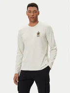 Koszulki męskie - Aeronautica Militare Longsleeve 252TS2466UJ00703 Beżowy Regular Fit - miniaturka - grafika 1