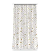 Zasłony - Zasłona z nadrukiem gotowa 150x280 Złota mozaika, Fabricsy - miniaturka - grafika 1