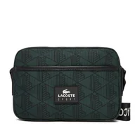 Torby męskie - Saszetka Lacoste NH5070BZ Zielony - miniaturka - grafika 1