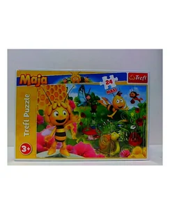 Trefl Puzzle 24-Maxi W świecie pszczółki Mai 14297 - Puzzle - miniaturka - grafika 1