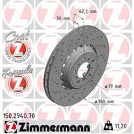 Tarcze hamulcowe - Tarcza hamulcowa ZIMMERMANN 150.2940.70 - miniaturka - grafika 1