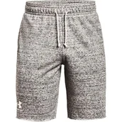 Spodenki męskie - Spodenki męskie Under Armour  RIVAL TERRY SHORT white L - miniaturka - grafika 1
