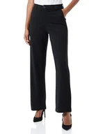Spodnie damskie - ONLY Onlpoptrash Life Hw Wide Pant PNT spodnie damskie, czarny, (XS) W / 32L - miniaturka - grafika 1