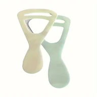 Pędzle do makijażu - TEMU 2-szt. Szablon do kształtowania brwi z tworzywa sztucznego, Profesjonalny zestaw piękności do precyzyjnego stylizacji makijażu brwi, - miniaturka - grafika 1