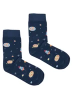 Skarpetki męskie - Kosmos i rakiety skarpetki unisex Kabak - miniaturka - grafika 1