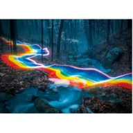 Puzzle - Heye Puzzle 1000 Magiczny las, Tęczowa droga - - miniaturka - grafika 1