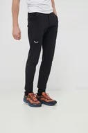 Spodnie sportowe męskie - Salewa spodnie outdoorowe Pedroc 2 kolor czarny - miniaturka - grafika 1