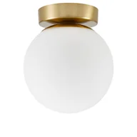 Lampy sufitowe - NOWOCZESNA LAMPA SUFITOWA MOSIĘŻNA FREDICA - miniaturka - grafika 1