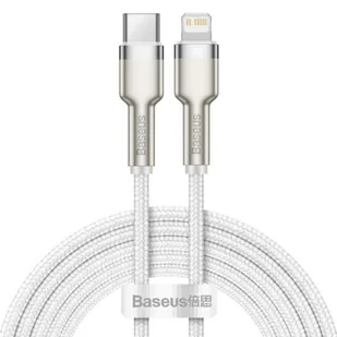 Baseus Kabel Usb-c Lightning Cafule 20W 2m biały - Kable USB - miniaturka - grafika 1