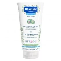 Mustela Bebe Enfant 2in1 Cleansing Szampon i żel pod prysznic - Kosmetyki kąpielowe dla dzieci - miniaturka - grafika 1