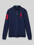 Koszulki dla chłopców - Koszulka polo o kroju slim fit z wyhaftowanym logo - miniaturka - grafika 1