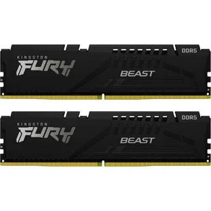 Kingston DDR5 Fury Beast Black 32GB 2 16GB 6000 CL40 - Pamięci RAM - miniaturka - grafika 1