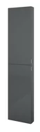 Szafki łazienkowe - Elita 168327 SłUPEK FOR ALL 40 2D 12,6) ANTHRACITE HG PDW - miniaturka - grafika 1