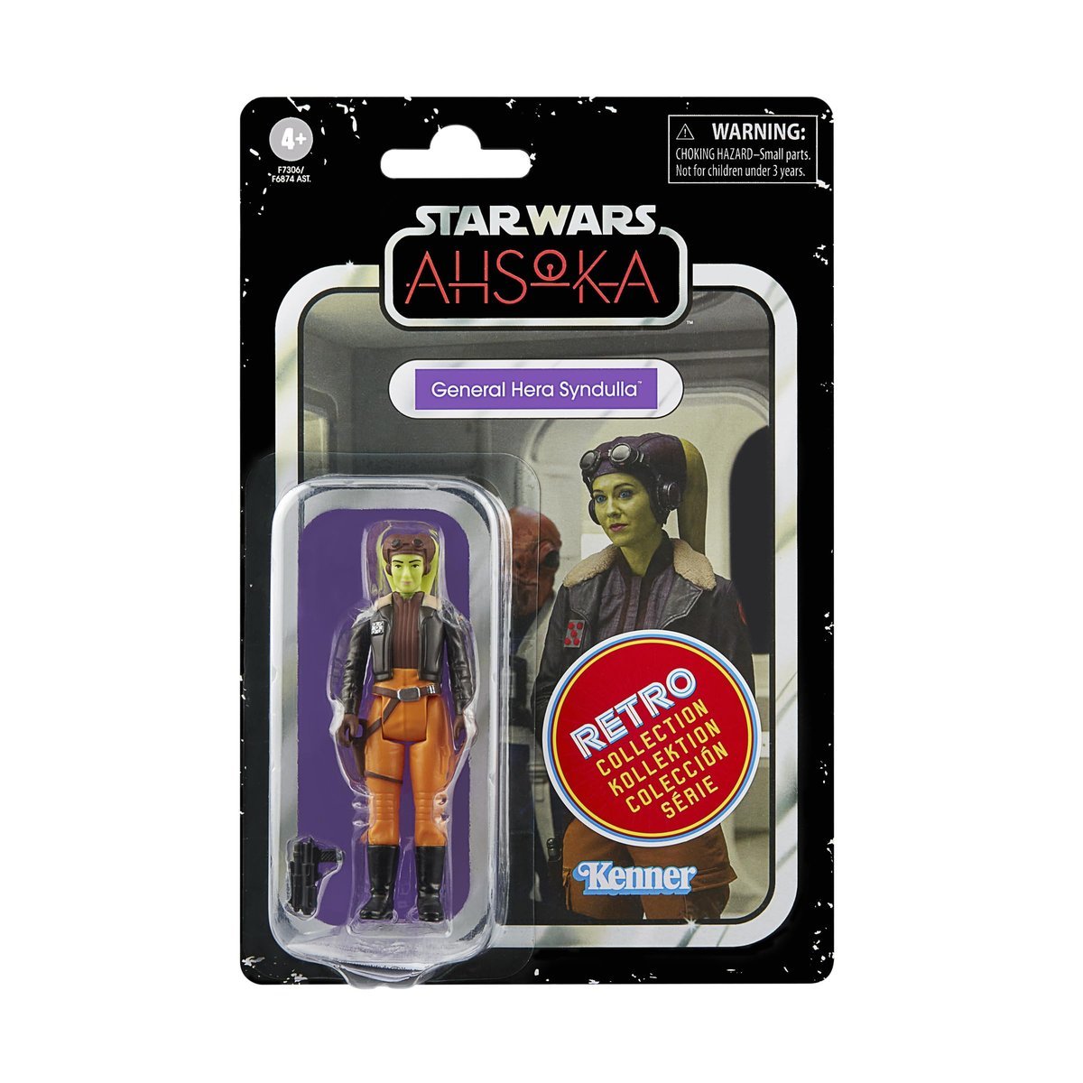Star Wars - Kolekcja Retro - Figurka generała Hera Syndulla - Gwiezdne wojny: Ahsoka - figurki akcji 9,5 cm