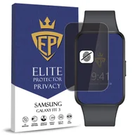 Akcesoria do smartwatchy - FOLIA 5D PRYWATYZUJĄCA SZKŁO ANTI-SPY DO SAMSUNG  GALAXY FIT 3 CAŁY EKRAN - miniaturka - grafika 1