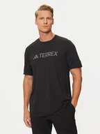 Odzież trekkingowa męska - adidas Koszulka techniczna Terrex Multi Endurance Tech IY9424 Czarny Regular Fit - miniaturka - grafika 1
