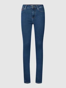 Jeansy o kroju ultra skinny fit z dodatkiem streczu model ‘HARLEM’ - Spodnie damskie - miniaturka - grafika 1