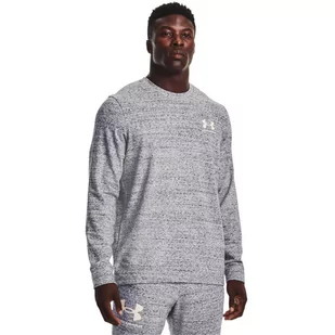 Bluza męska Under Armour RIVAL TERRY LC CREW - Bluzy sportowe męskie - miniaturka - grafika 1