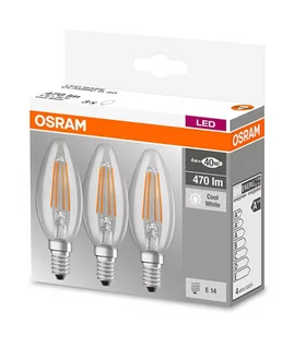 Osram ZESTAW 3x LED Żarówka BASE VINTAGE B40 E14/4W/230V 4000K - Żarówki LED - miniaturka - grafika 1