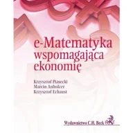 Ekonomia - C.H. Beck e-Matematyka wspomagająca ekonomię - Krzysztof Piasecki - miniaturka - grafika 1