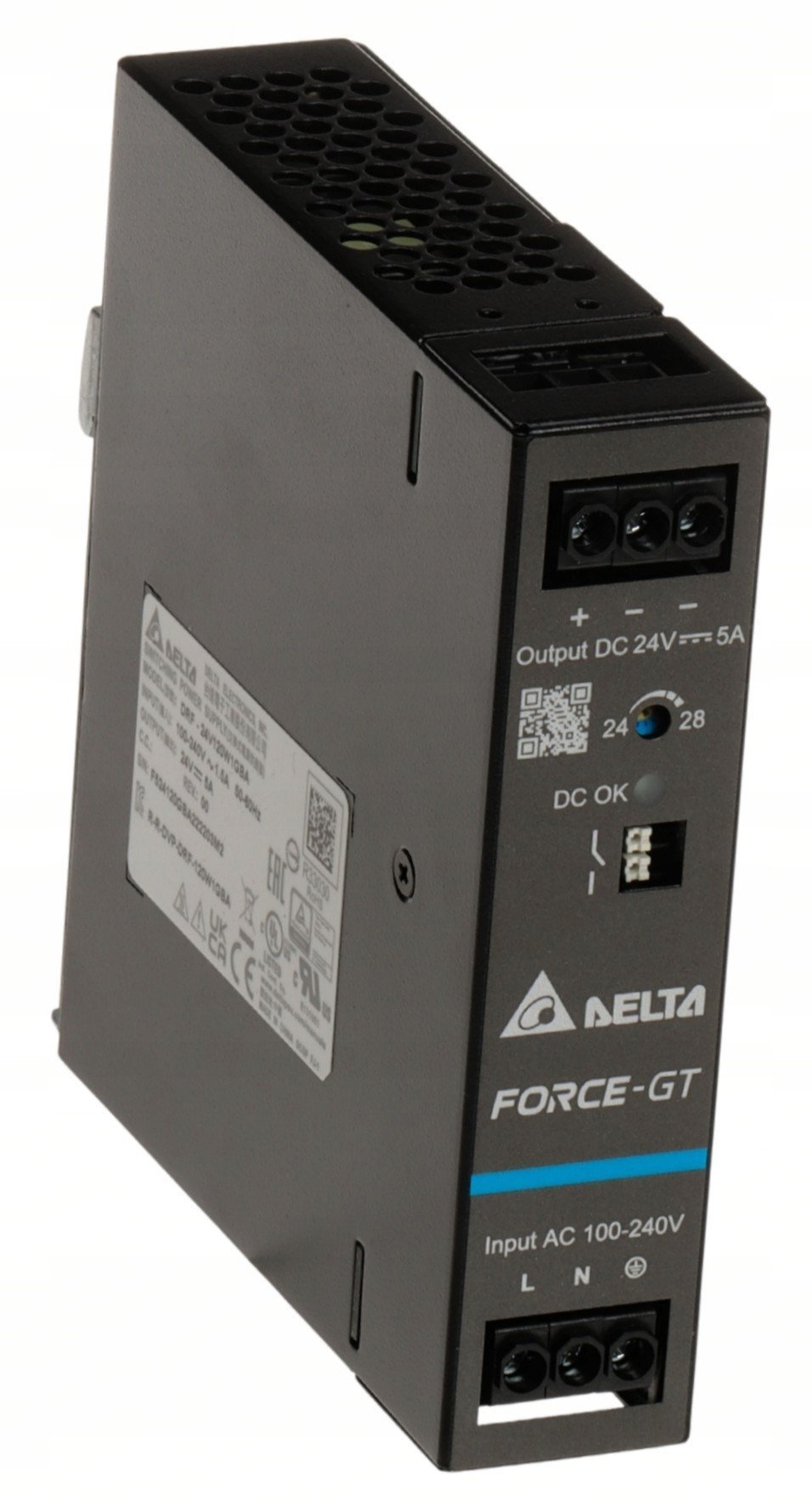 ZASILACZ IMPULSOWY DRF-24V120W1GBA FORCE-GT 1 FAZA Delta Electronics