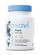 Suplementy naturalne - OSAVI Potas 300mg (Wsparcie mięśni, prawidłowego ciśnienia krwi) 90 Kapsułek wegańskich - miniaturka - grafika 1