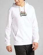 Bluzy męskie - LEE PRIDE HOODIE MĘSKA BLUZA Z KAPTUREM LOGO WHITE L82RSP12 112140913 - Lee - miniaturka - grafika 1