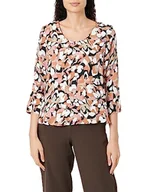 Bluzki damskie - s.Oliver BLACK LABEL Bluzka damska, szara/czarna, 38 (DE) - miniaturka - grafika 1