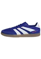 Piłka nożna - adidas Unisex Predator Freestyle Buty piłkarskie Buty halowe, Lucid Blue Ftwr biały słoneczny czerwony, 43 1/3 EU - miniaturka - grafika 1