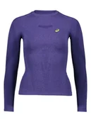 Koszulki sportowe damskie - asics Koszulka w kolorze fioletowym do biegania - miniaturka - grafika 1