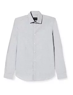 Sisley Koszulka męska, Dark Blue 903, 38 PL - Koszulki męskie - miniaturka - grafika 1