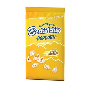 BESKIDZKIE Popcorn masło 90g [25] - Słodkie kremy i masła - miniaturka - grafika 1