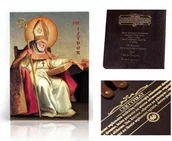 Ikony i obrazy sakralne - Ikona religijna Święty Izydor - miniaturka - grafika 1