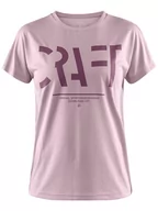 Koszulki sportowe damskie - Craft Koszulka sportowa "Eaze" w kolorze jasnoróżowym - miniaturka - grafika 1