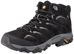 Merrell Męskie buty trekkingowe Moab 3 Mid GTX, Czarny szary, 44.5 EU - Buty trekkingowe męskie - miniaturka - grafika 1