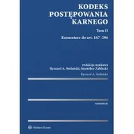 Prawo - Zabłocki Stanisław, Stefański Ryszard A. Kodeks postępowania karnego. Tom II. Komentarz do art. 167-296 - miniaturka - grafika 1