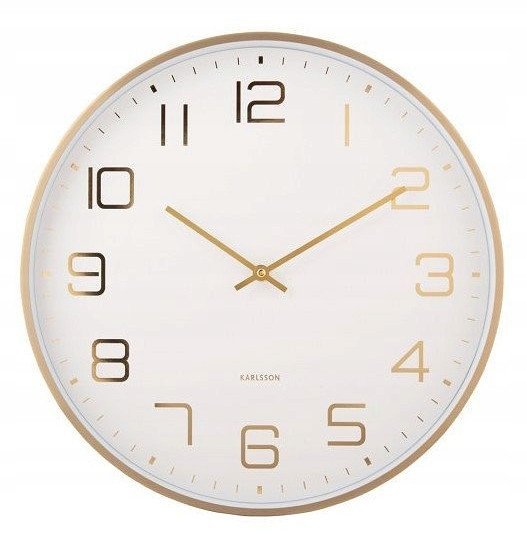 Karlsson Zegar ścienny Elegance Glow Ø 40 cm
