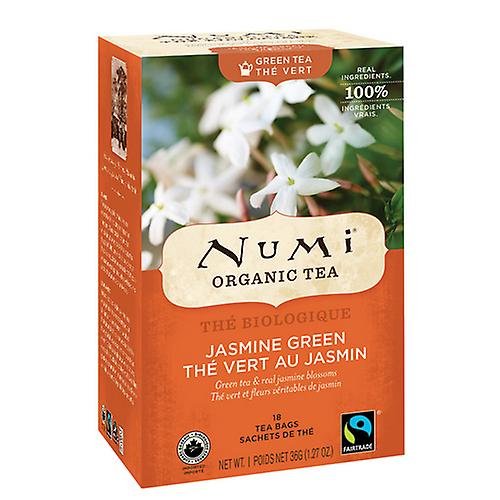 Organiczna zielona herbata jaśminowa, 18 sztuk od Numi